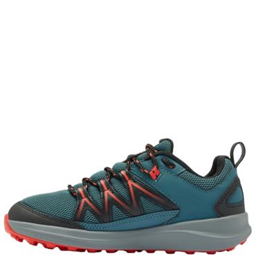 COLUMBIA BOYS WATERPROOF LACE TRAINER - EVER BLUE